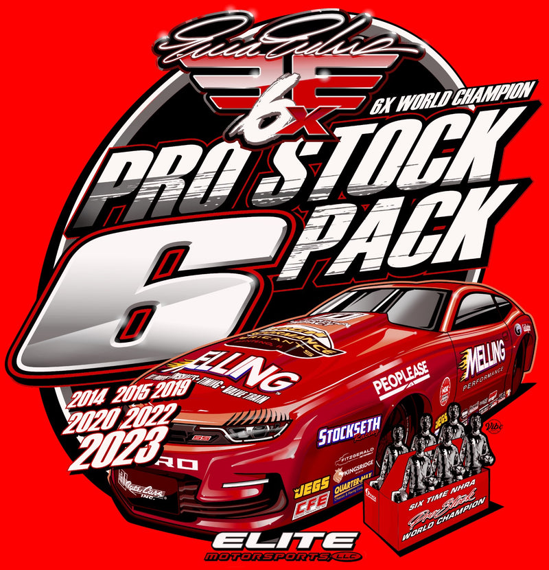 *NEW* Erica Enders OFFICIAL 6 Pack T-Shirt